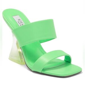 NIB Steven New York Brinne Lucite Strappy Sandals